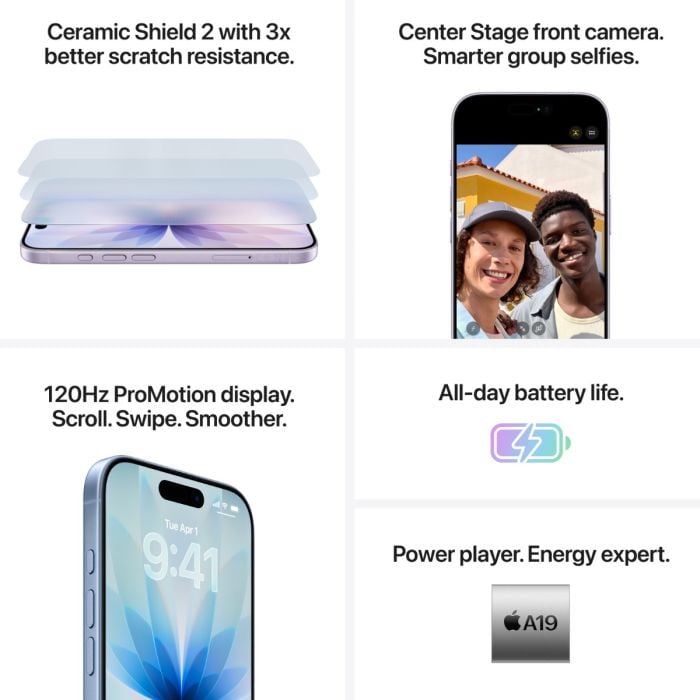 Apple iPhone 17 (256GB Mist Blue) - Image 6